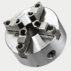 臺(tái)灣千島可調(diào)式強(qiáng)力型四爪鋼殼手動(dòng)卡盤FKT系列