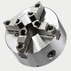 臺灣千島可調式強力型四爪鋼殼手動卡盤FKT系列